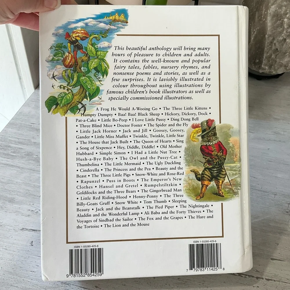 The Children's Treasury: Fairy Tales, Nursery Rhymes & Nonsense Verse Ha… - Picture 2 of 15